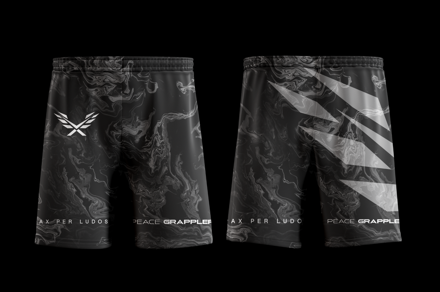 Black Shorts Liquid